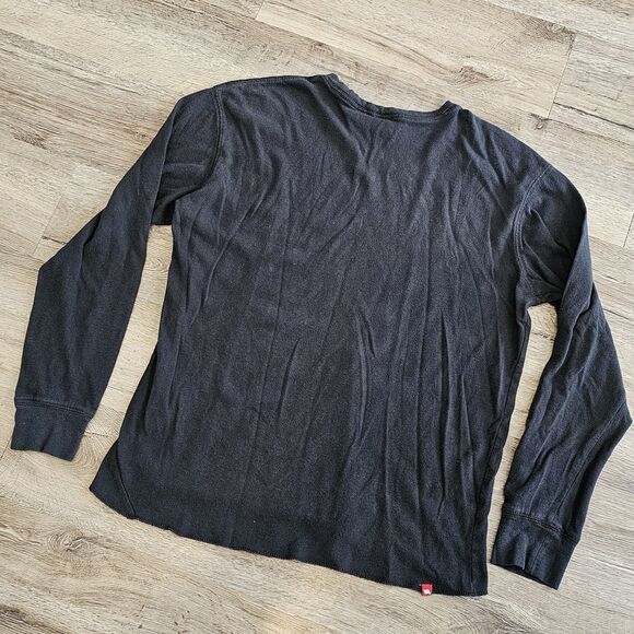 TONY HAWK Men's Henley Size M Skater Grunge Worn Long Sleeve T-Shirt Pullover - Picture 8 of 8